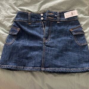 Pacsun denim miniskirt - never worn!
